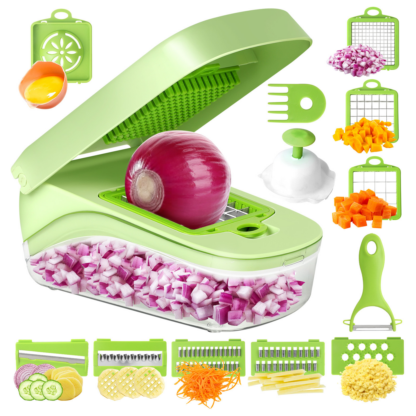 Multi-function vegetable cutter