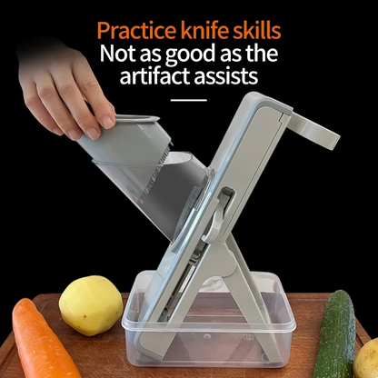 Push-type vegetable cutter