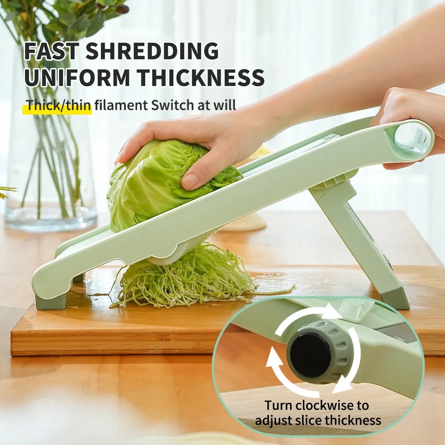 Foldable vegetable cutter