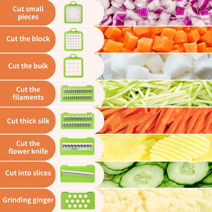 Multi-function vegetable cutter