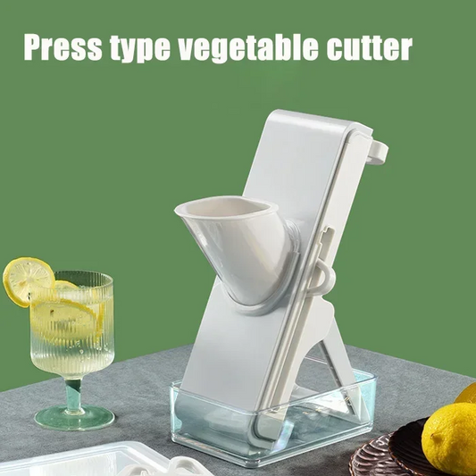 Push-type vegetable cutter