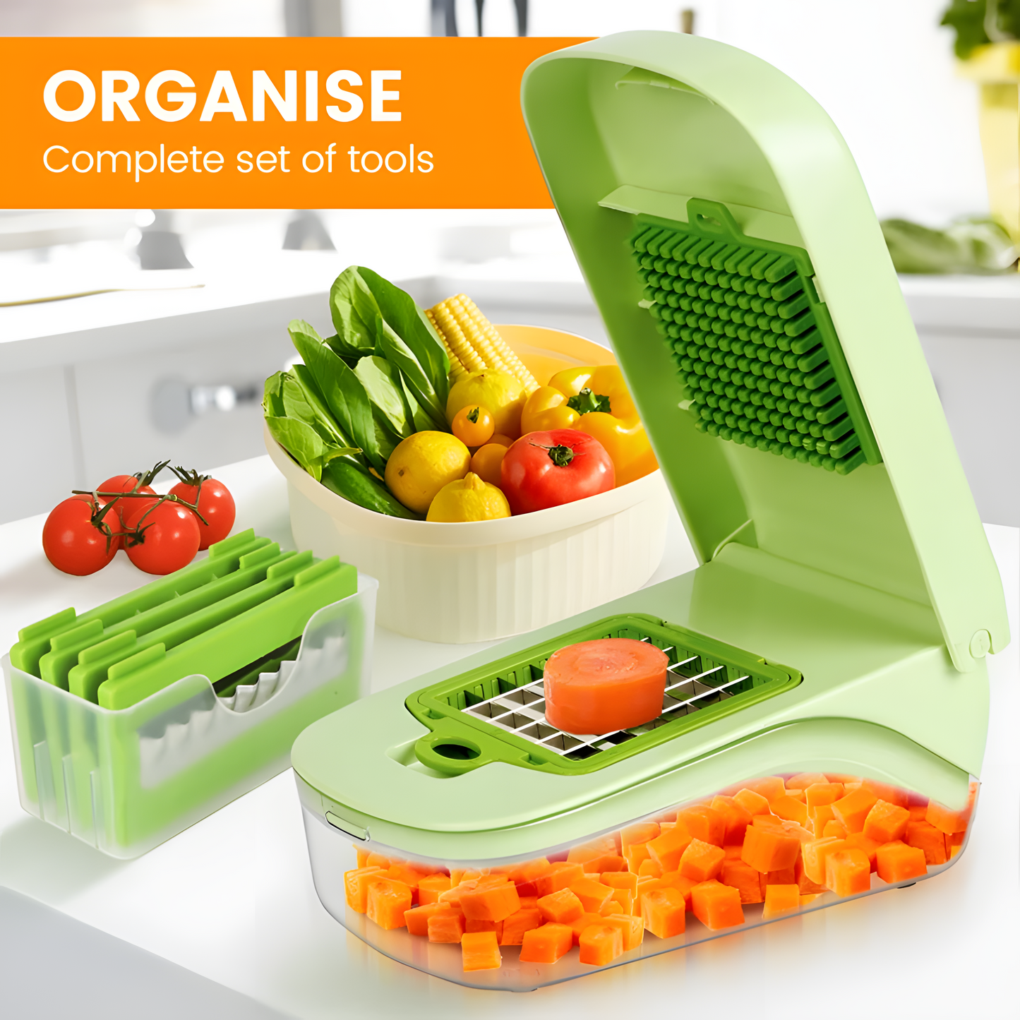 Multi-function vegetable cutter