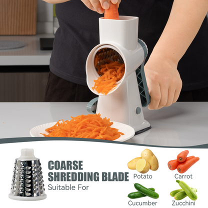 Drum vegetable cutter