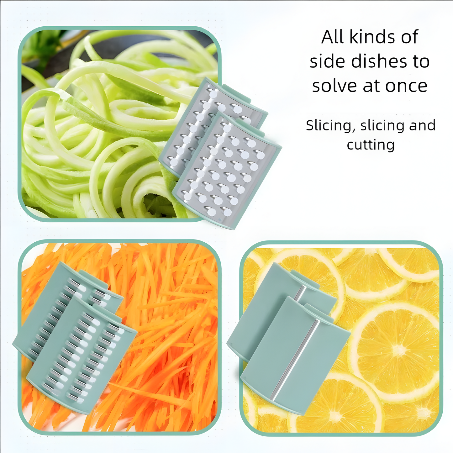 Drum vegetable cutter