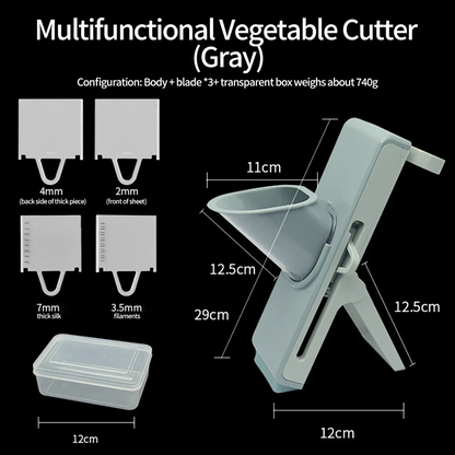 Push-type vegetable cutter