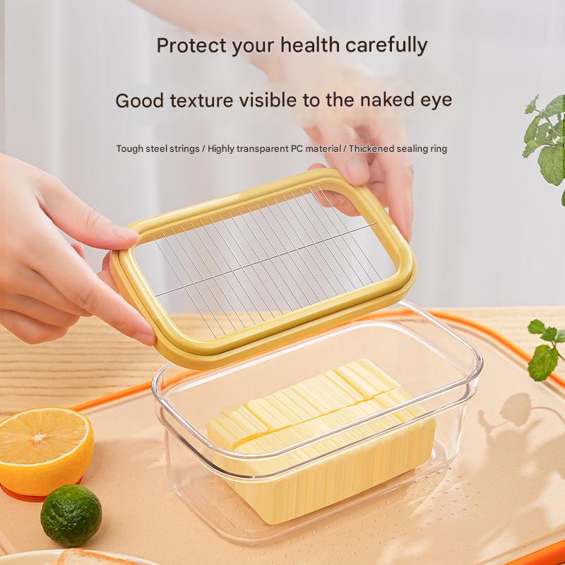 Butter cutting storage box