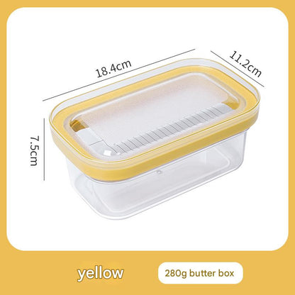 Butter cutting storage box